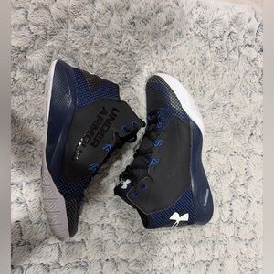 Under Armour | Charged Basketball Sneakers Blue Black Womens 8 Athletic Shoes